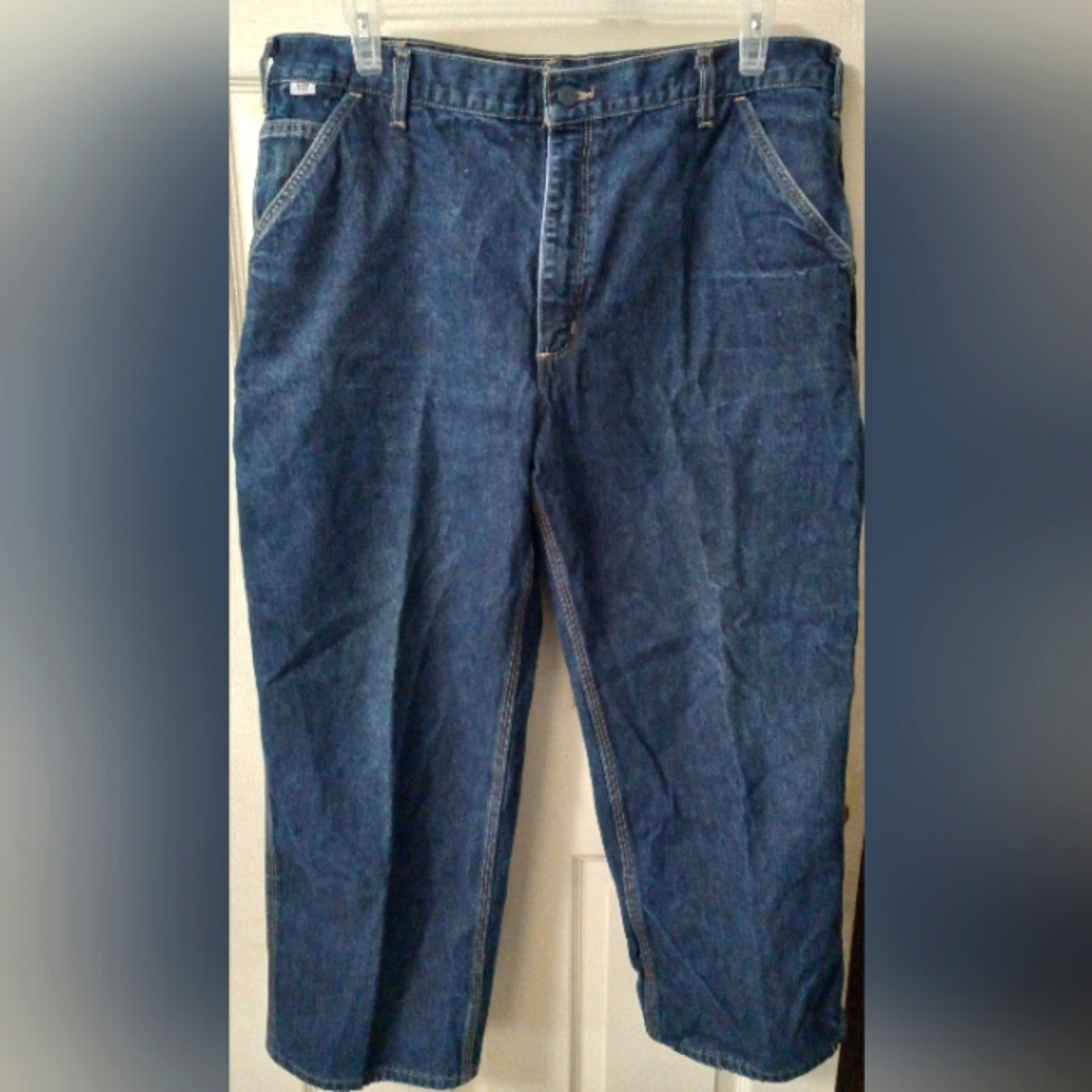 Carhartt FR Denim Work Jeans Mens 40x30